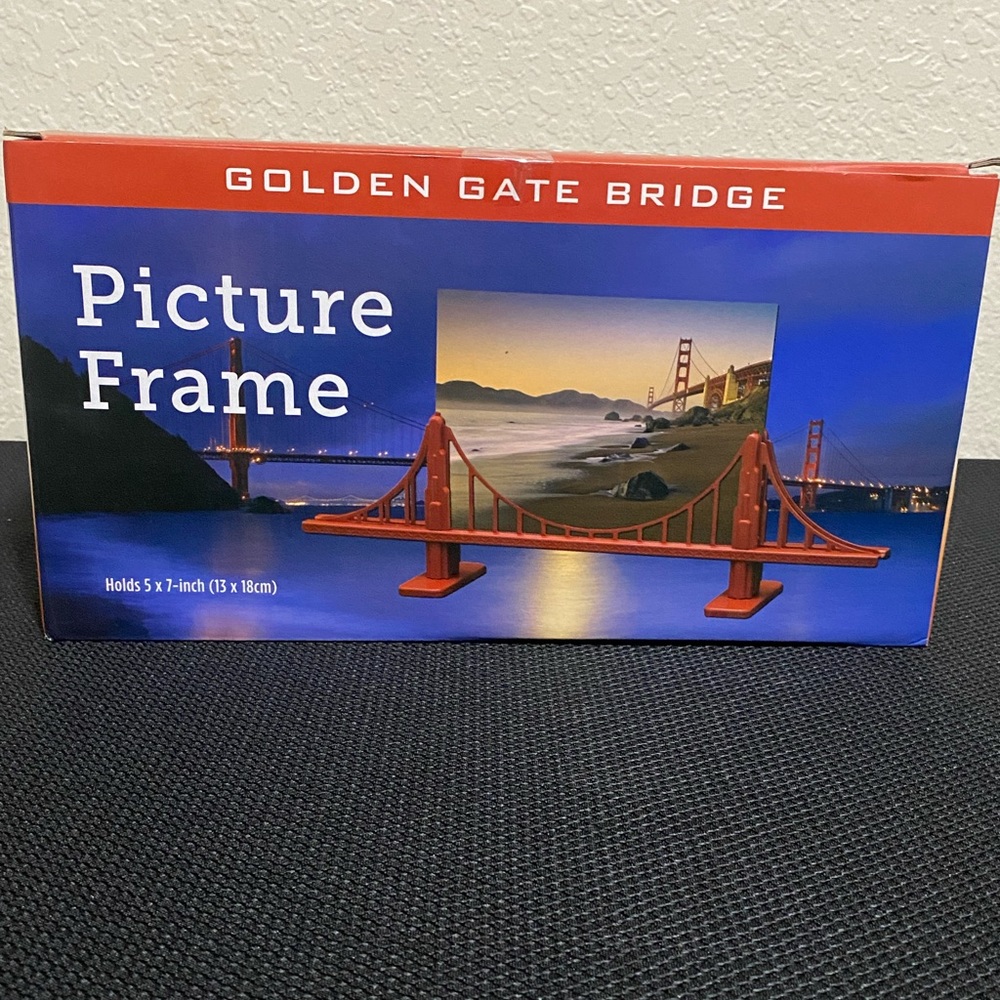 Brand New Golden Gate Bridge 5x7 Picture Frame